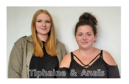 Notre équipe évaluation sensorielle : Tiphaine & Anaïs 