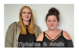 Notre équipe évaluation sensorielle : Tiphaine & Anaïs Notre équipe évaluation sensorielle : Tiphaine & Anaïs