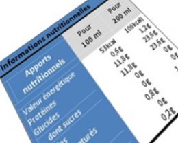 Déclaration nutritionnelle des aliments COFRAC Déclaration nutritionnelle des aliments COFRAC