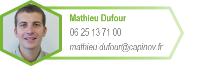 Contact Capinov Méthanisation : Mathieu Dufour Contact Capinov Méthanisation : Mathieu Dufour